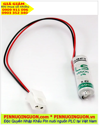 Pin NACHI BAT02; Pin nuôi nguồn BAT02 Nachi 3.6 V, 2600mAh Replacement PLC Battery